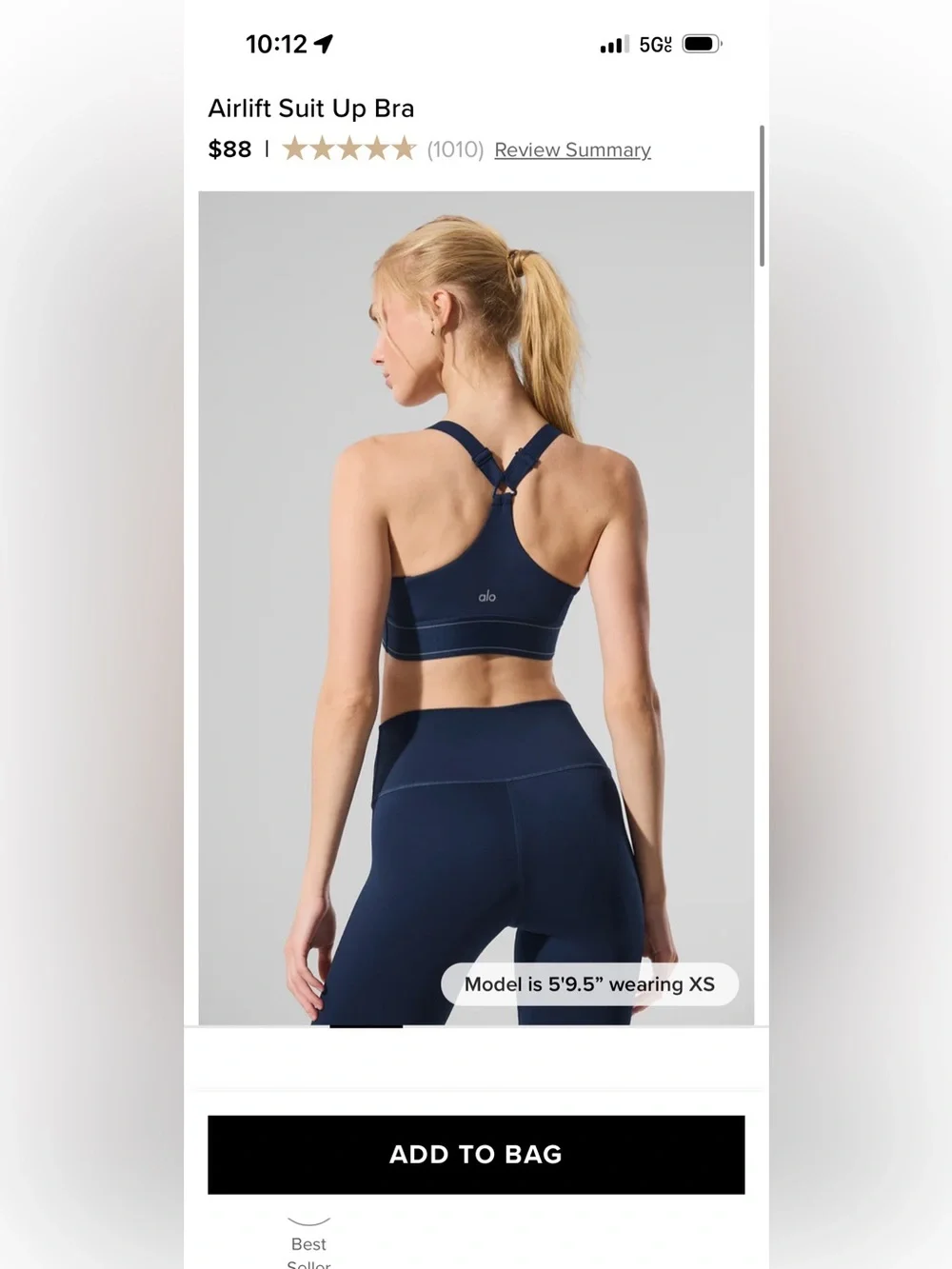 Navy Alo set